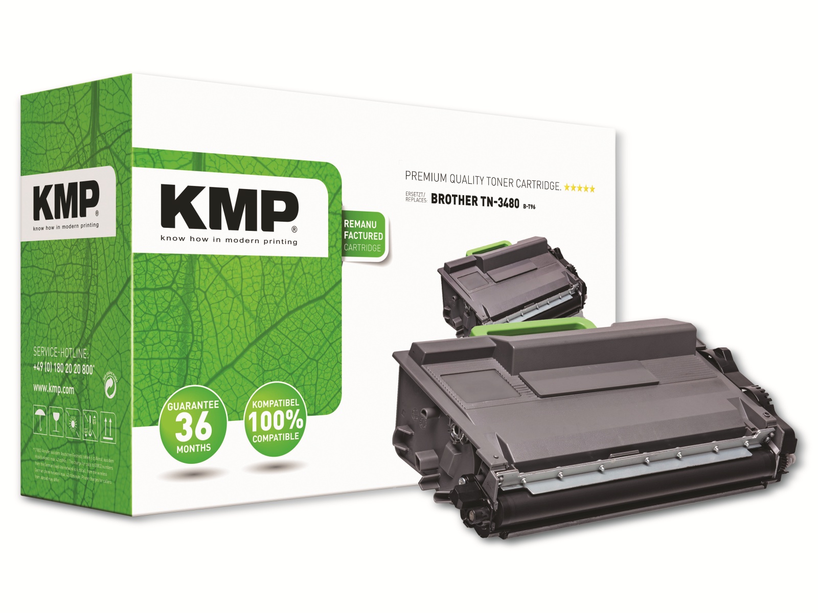 KMP Toner B-T96, schwarz