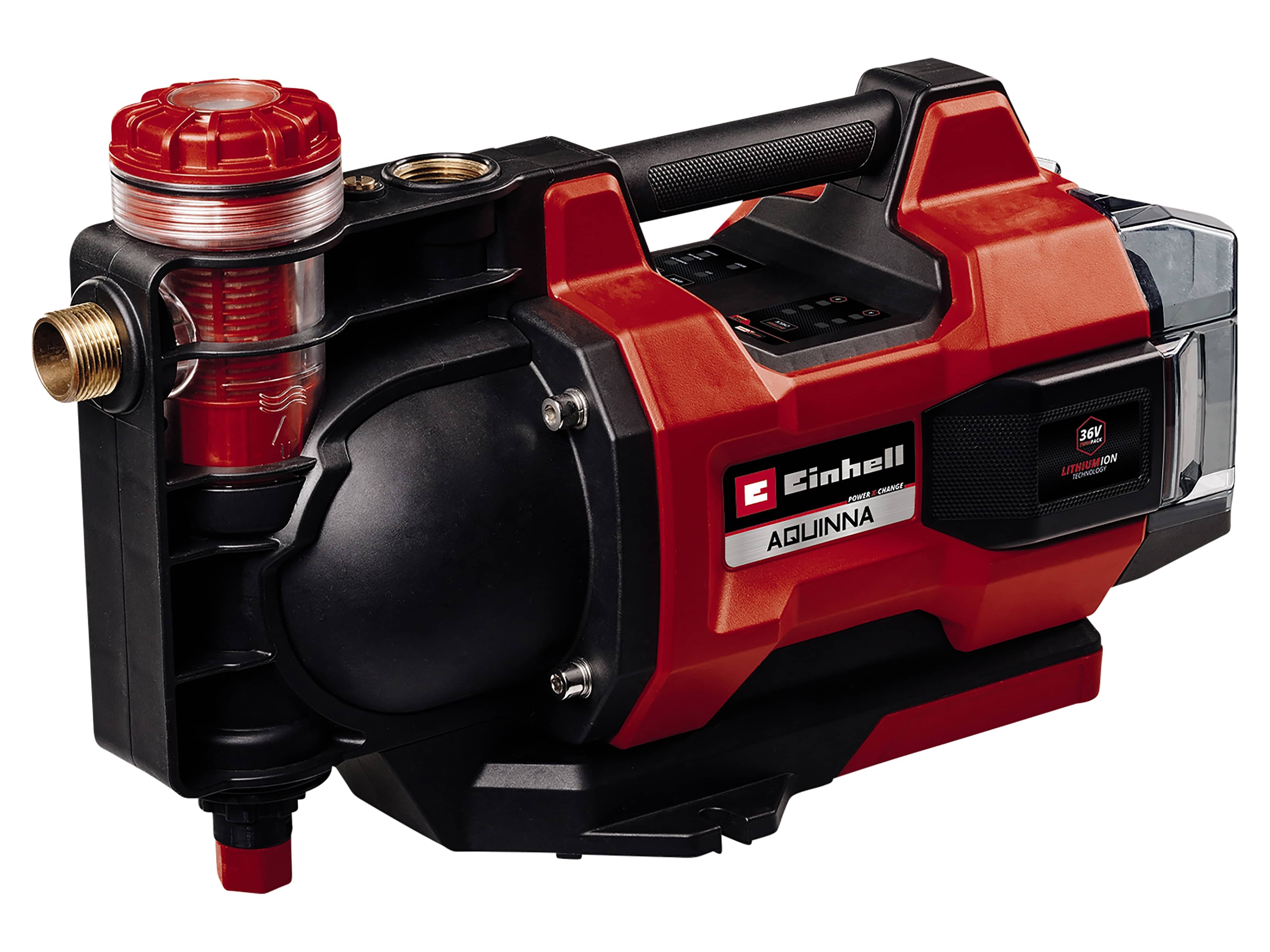 EINHELL Akku-Gartenpumpe Aquinna 36/38 F LED Automatic, Solo