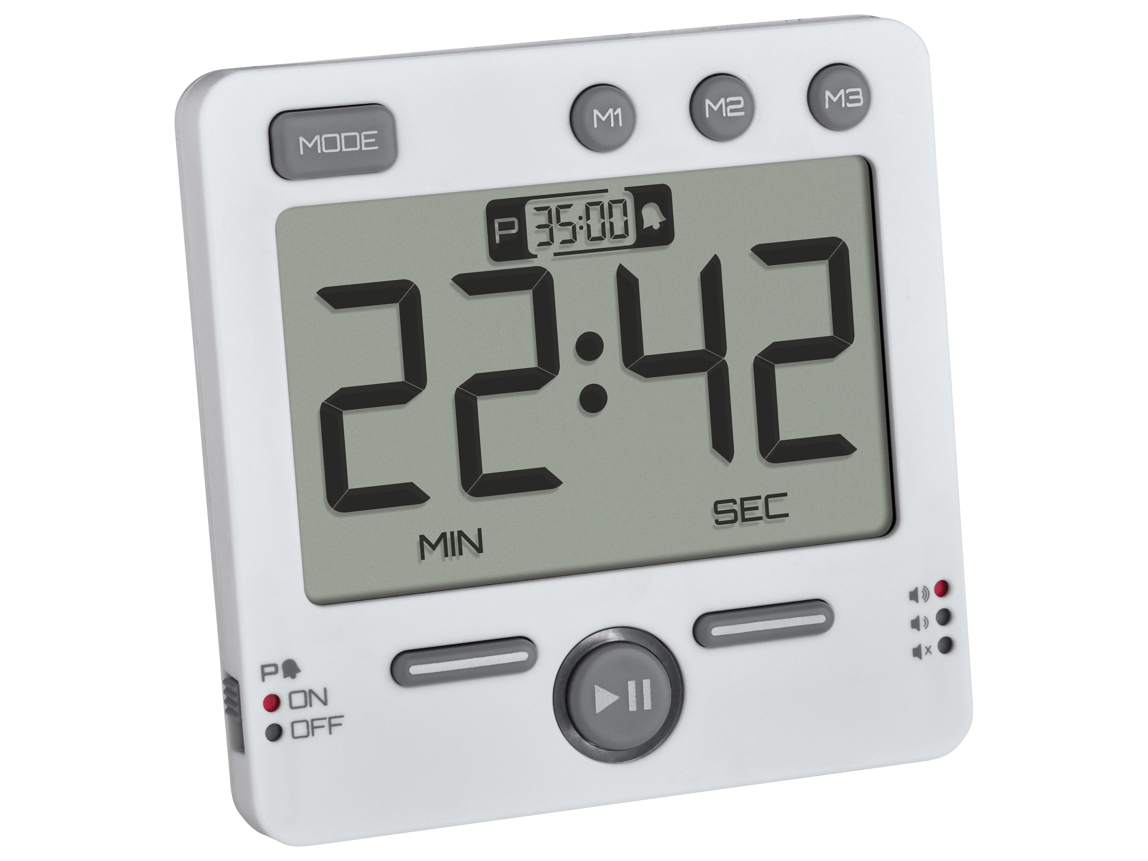 TFA Digitaler Timer und Stoppuhr 99 Hours, 38.2049.02