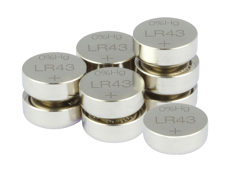 GP, 186 Alkaline Knopfzelle, 1,5 V, 10 Stück