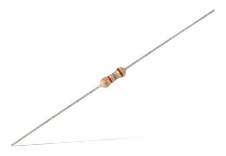 Widerstand, Kohleschicht, 1 Ohm, 1/4W 5%, 50 Stück