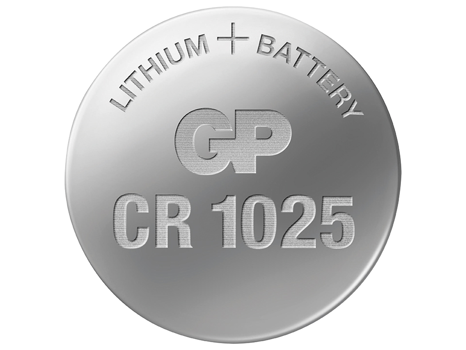 GP, CR1025 Lithium Knopfzelle, 3 V
