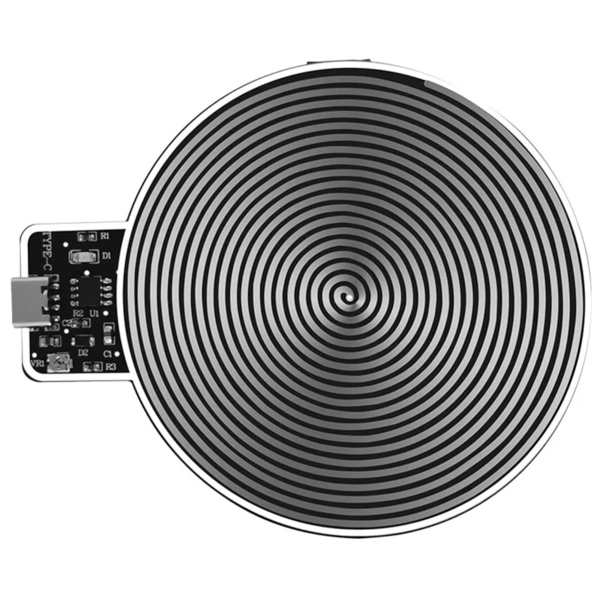 7.83Hz Schumann Resonances Ultra-Low Frequency Pulse Wave Generator Type-C Circular