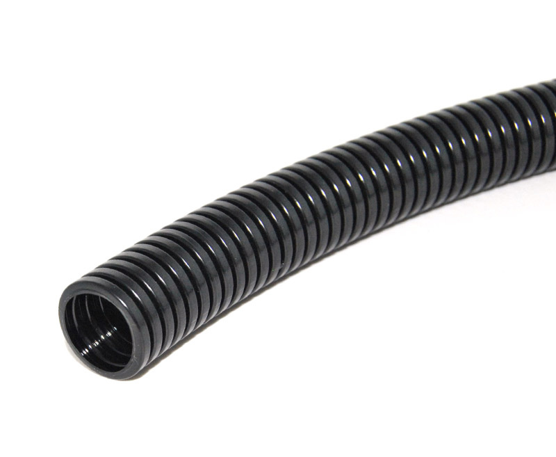 15.8mm OD Corrugated Flexible Conduit Black 10 mtr Length