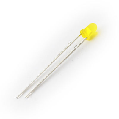 3 mm Yellow LED - Diffused