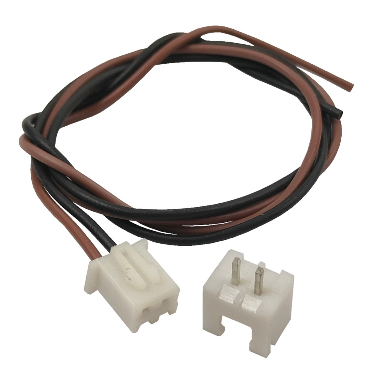 2-pin JST XH Polarised Connector 2.54mm pitch Male & Female with Wire