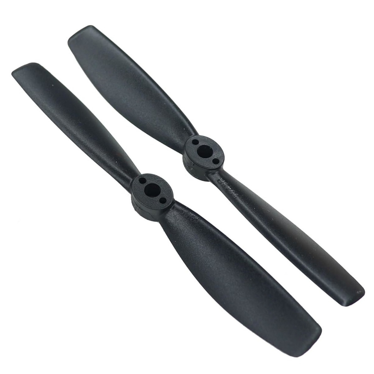 5045 Flat Head (Bullnose) Forward & Reverse Propellers - Black (CW+CCW Pair)