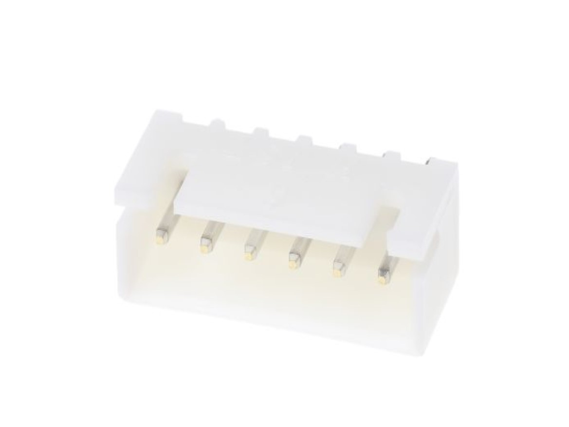 6 Pin JST XH 2.5mm Top Entry Header Straight