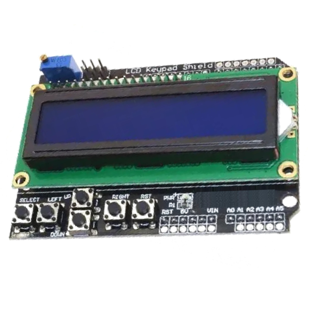 1602 LCD Keypad Shield Blue Backlight for Arduino