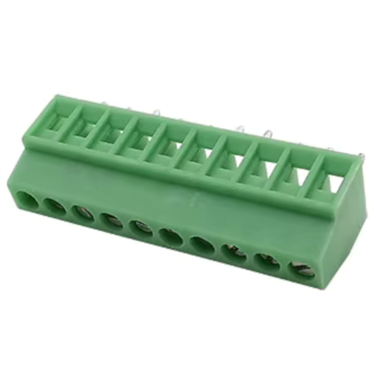 10 Pin Fixed Screw Terminal Block Connector 5.08MM