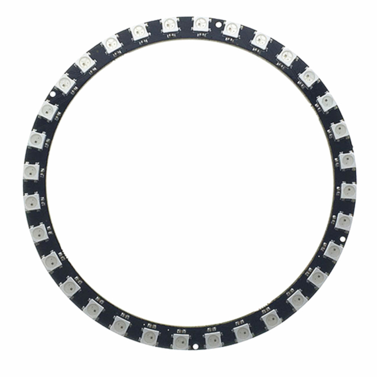 32-Bit WS2812 5050 RGB LED Built-in Full Colour Round Driving Lights Circular Development Board