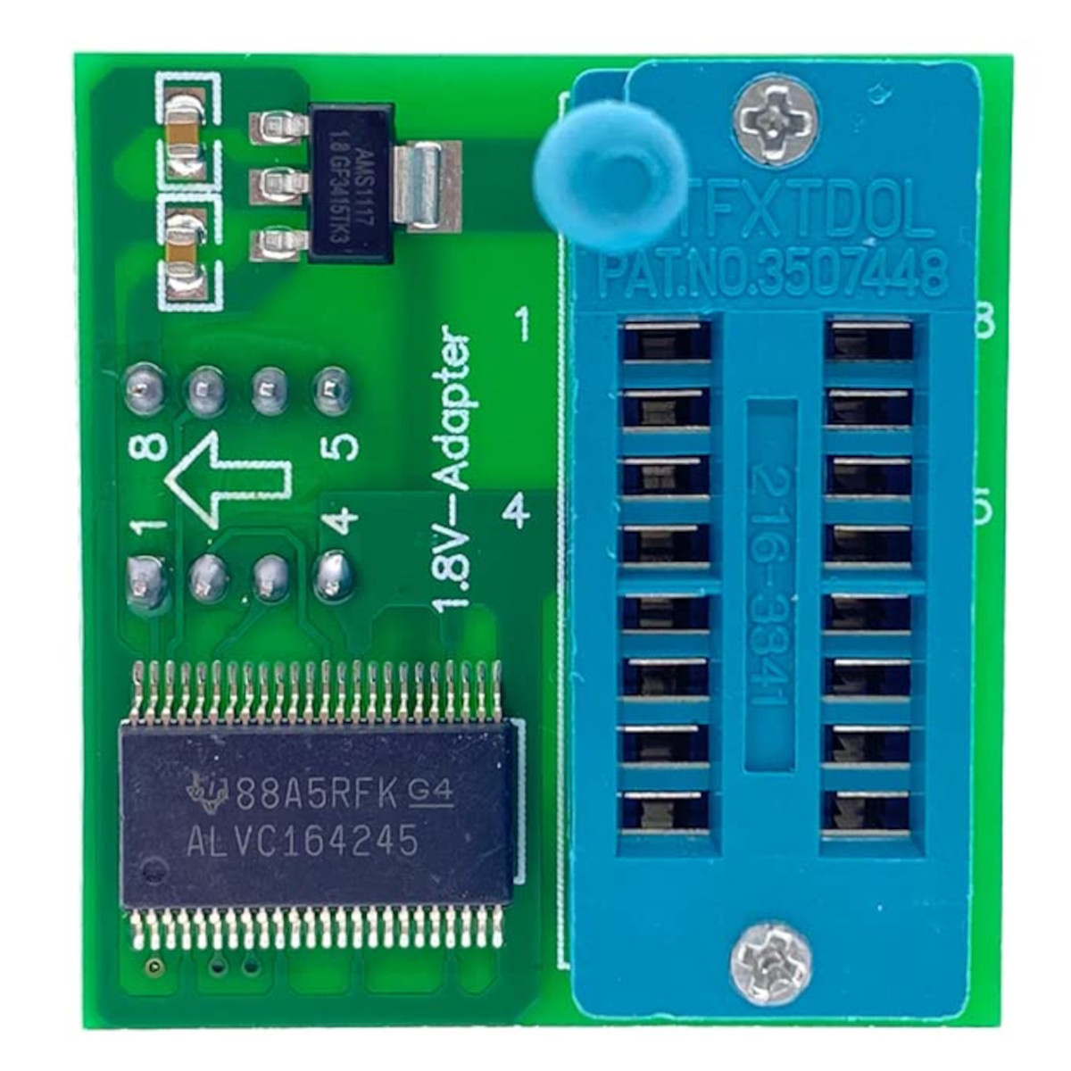 1.8V Converter Adapter Board for SPI Flash SOP8 DIP8