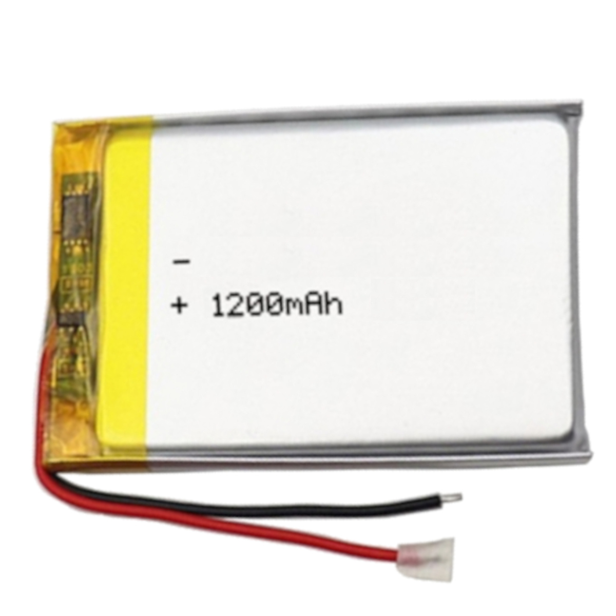 3.7V 1200mAh LiPo Battery (103040) - High Capacity Lithium Polymer Cell with Protection PCB