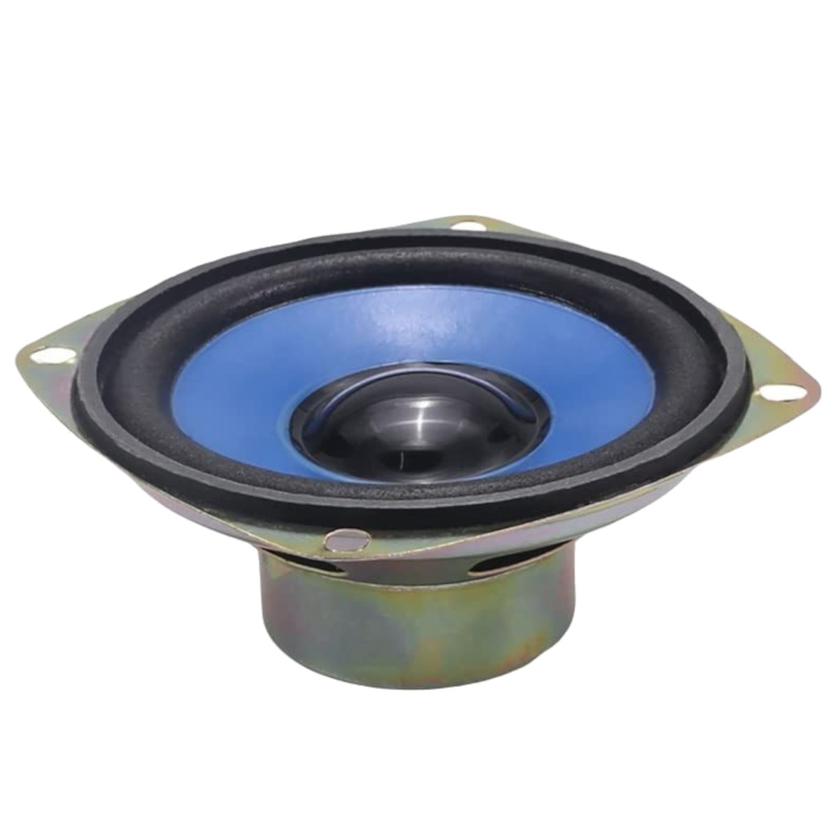 3-Inch Full-Range Audio Speaker - 4 Ohm, 5W with Blue Cone
