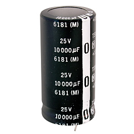 10,000uF 25V Electrolytic Capacitor