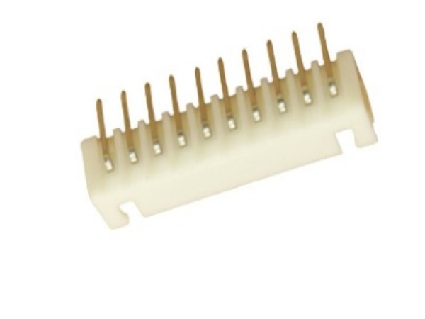 10 Pin JST XH 2.5mm Side Entry Header Right Angle