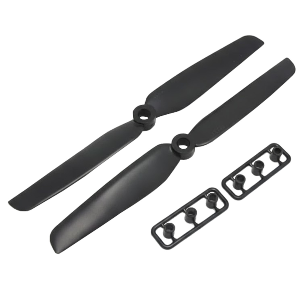 6030 (6x3.0) Forward & Reverse Propeller Set - Black (CW+CCW Pair)