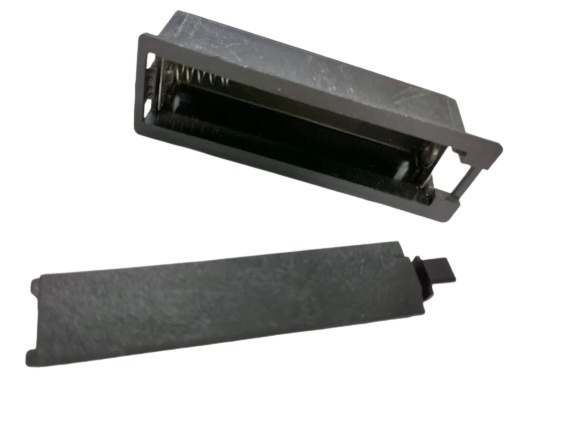 1 x AA Plastic Case Battery Holder Black