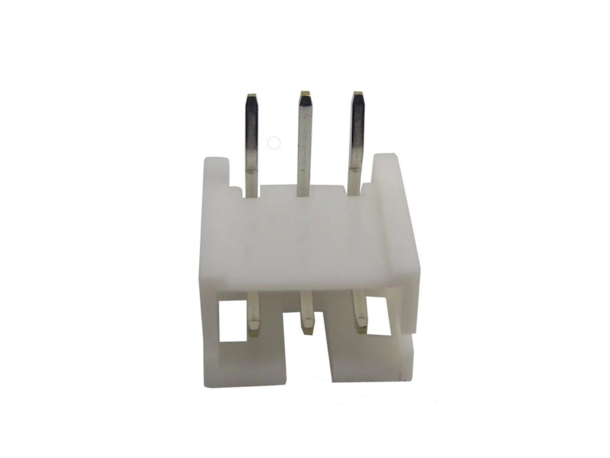 3 Pin JST XH 2.5mm Side Entry Header Right Angle