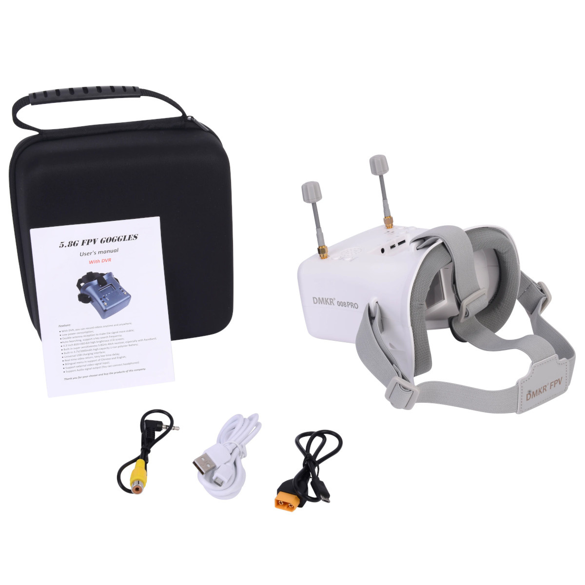 4.3 inches FPV Goggles With DVR