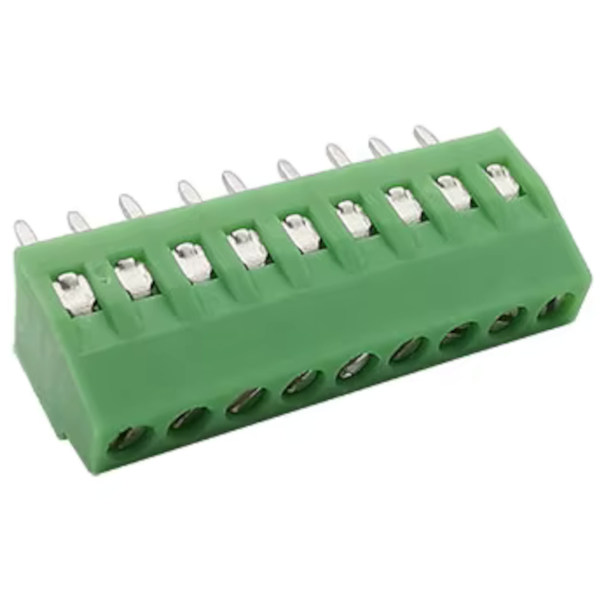 9 Pin Fixed Screw Terminal Block Connector 2.54MM Pitch
