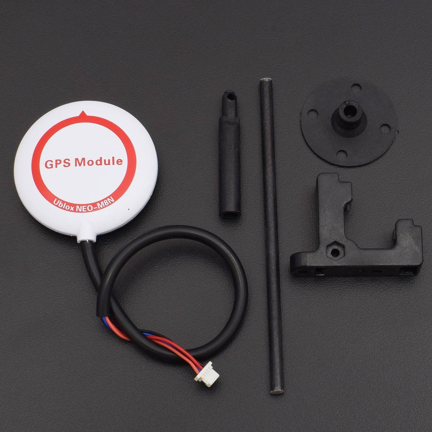 Ublox NEO-M8N GPS Module w/ Built-in HMC5883L Compass Protective Case with GPS Antenna Mount - RS263