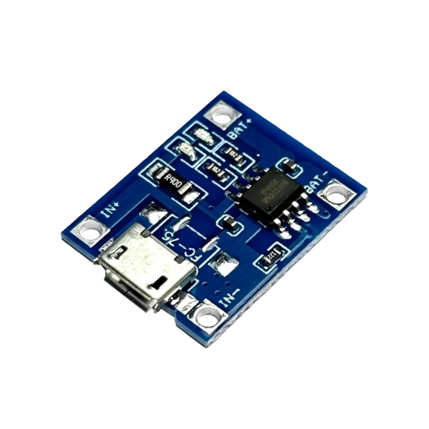 Charge Safely & Smartly — TP4056 1A Battery Charger Module with Protection - AA121