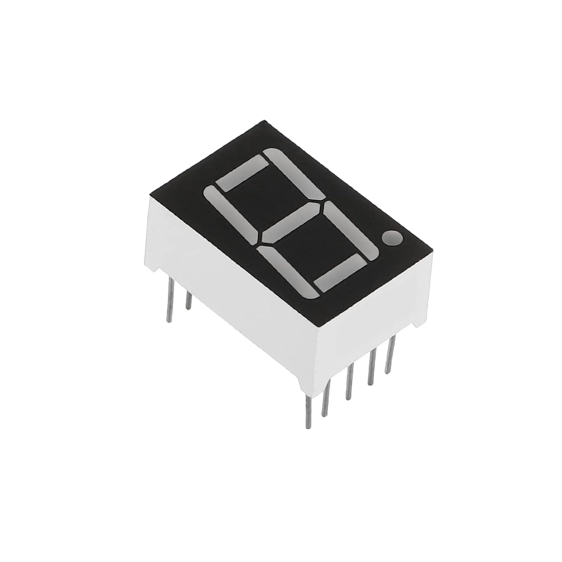 Common Anode 0.56 inch LED Display 7 Segment LED Display For Arduino, Microcontroller Projects- Red - LD002