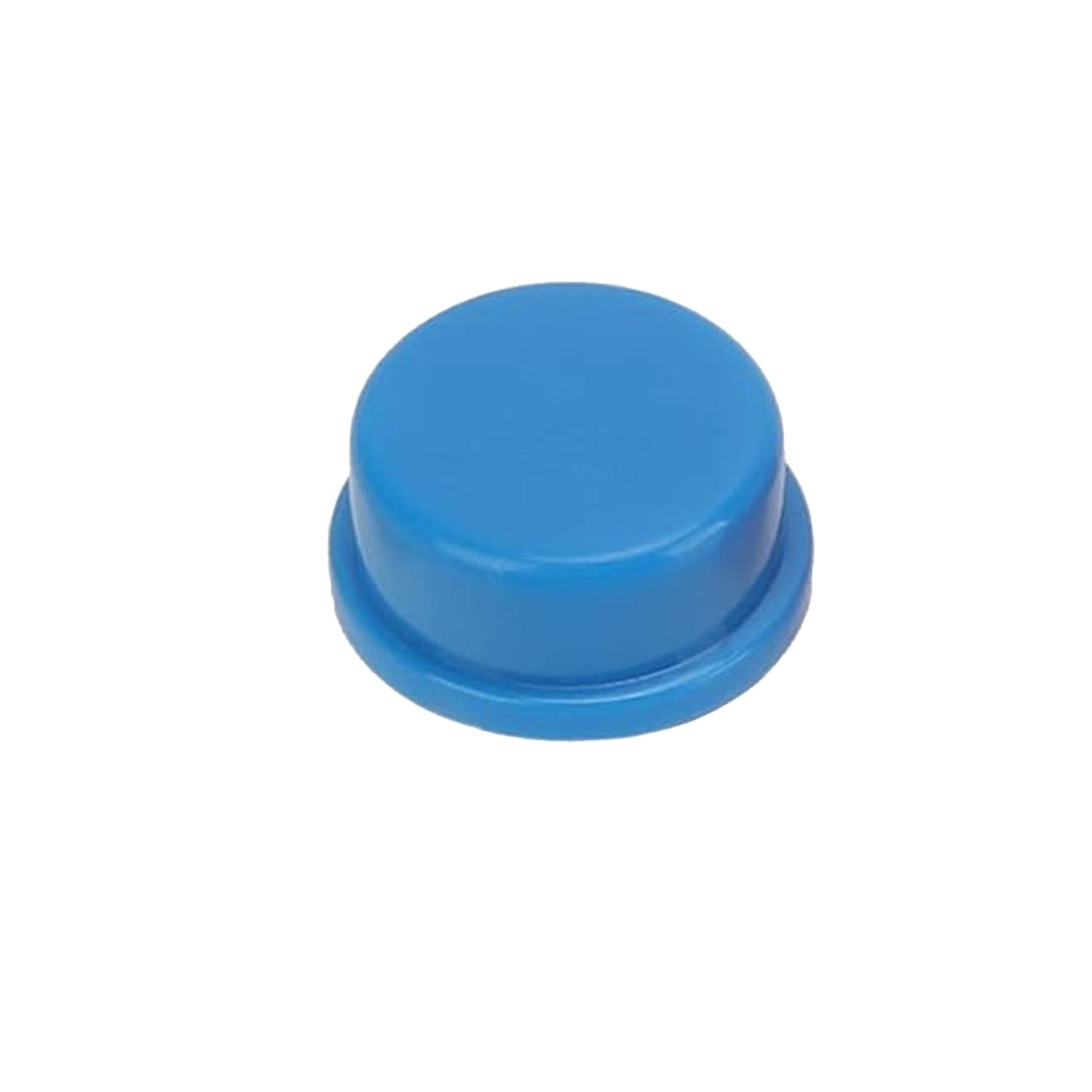 Push Button Cap 12x12x7.3 mm Round Cap For Square Tactile Switch - Blue - ST007