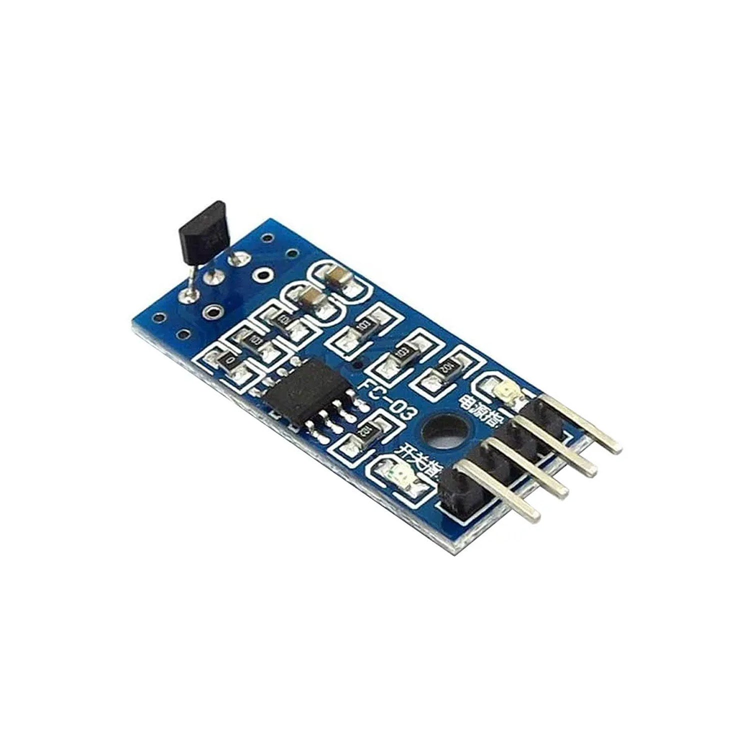 LM393 Hall Effect Sensor Module Linear Magnetic Field Detection Module for Arduino - AB073