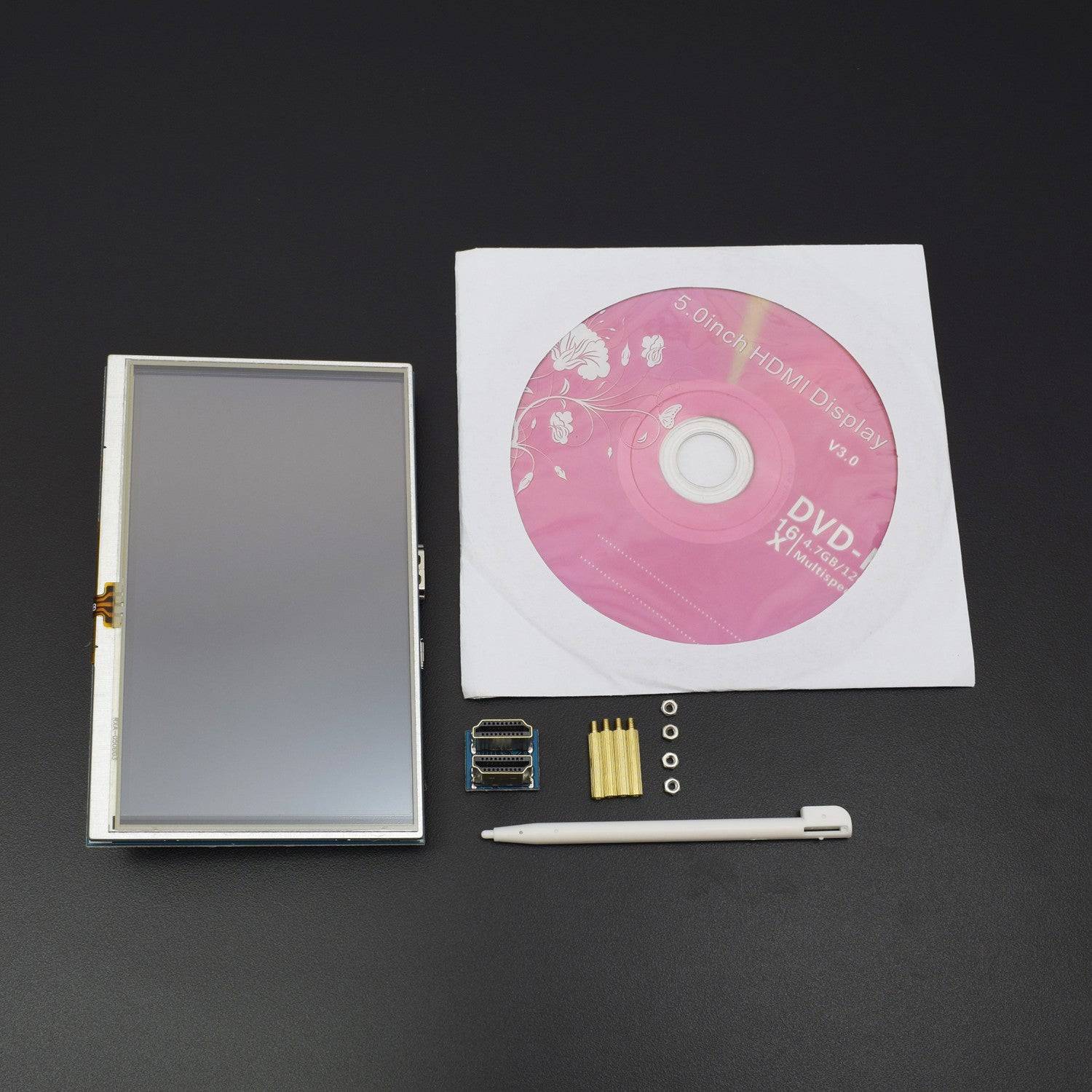How to interface 5 inch Resistive Touch Screen LCD with Raspberry pi 3 - KT980
