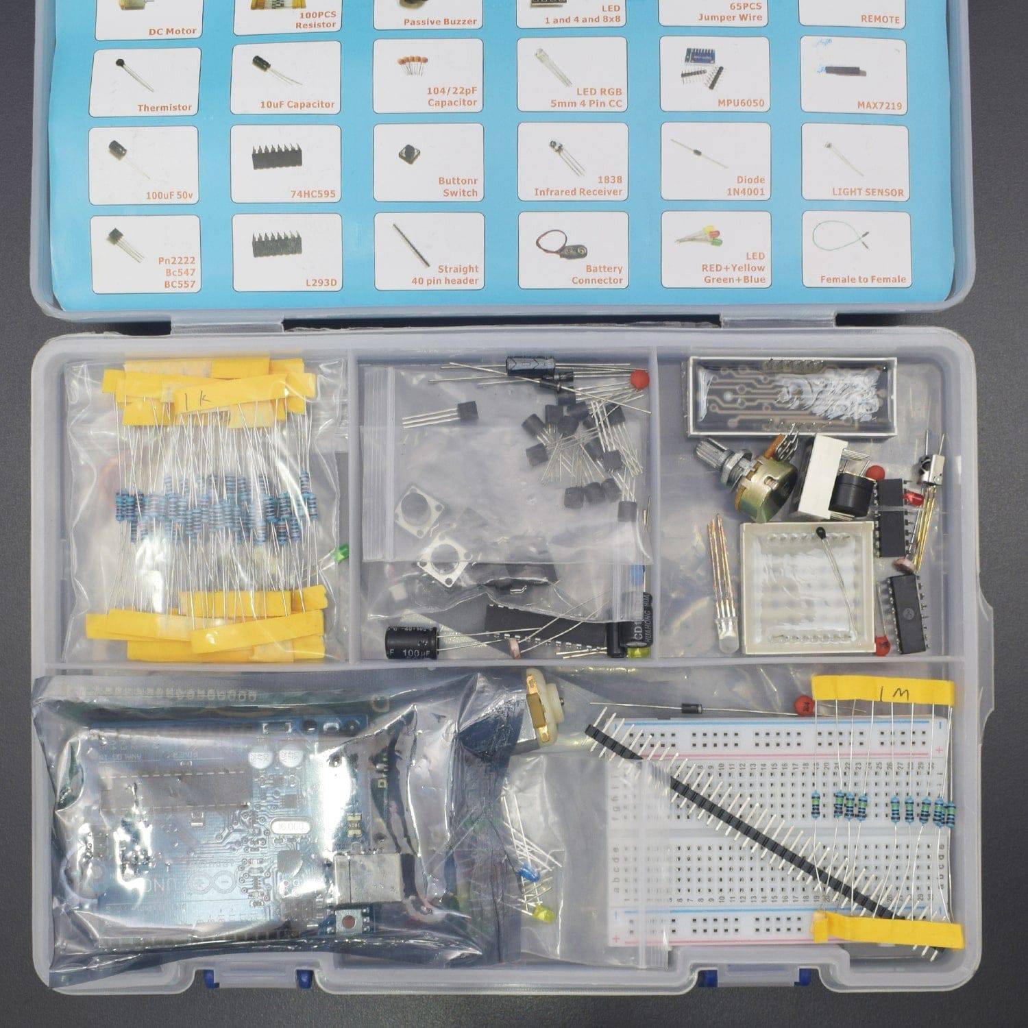 Arduino Ultimate Starter Kit Arduino Uno R3 Compatible Ultimate Starter Kit - RS626