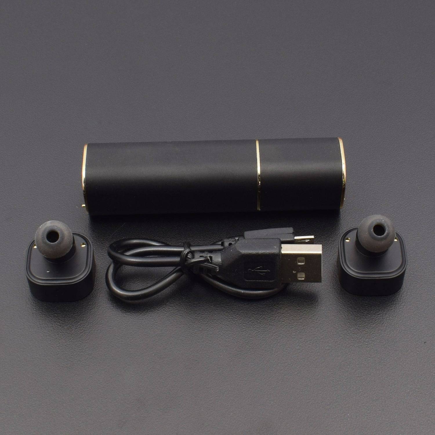 REES52 Lipstick Wireless Earbuds,TeckEpic Bluetooth 4.1 Headphones True Wireless Headset Stereo/Mono Mode - RS526