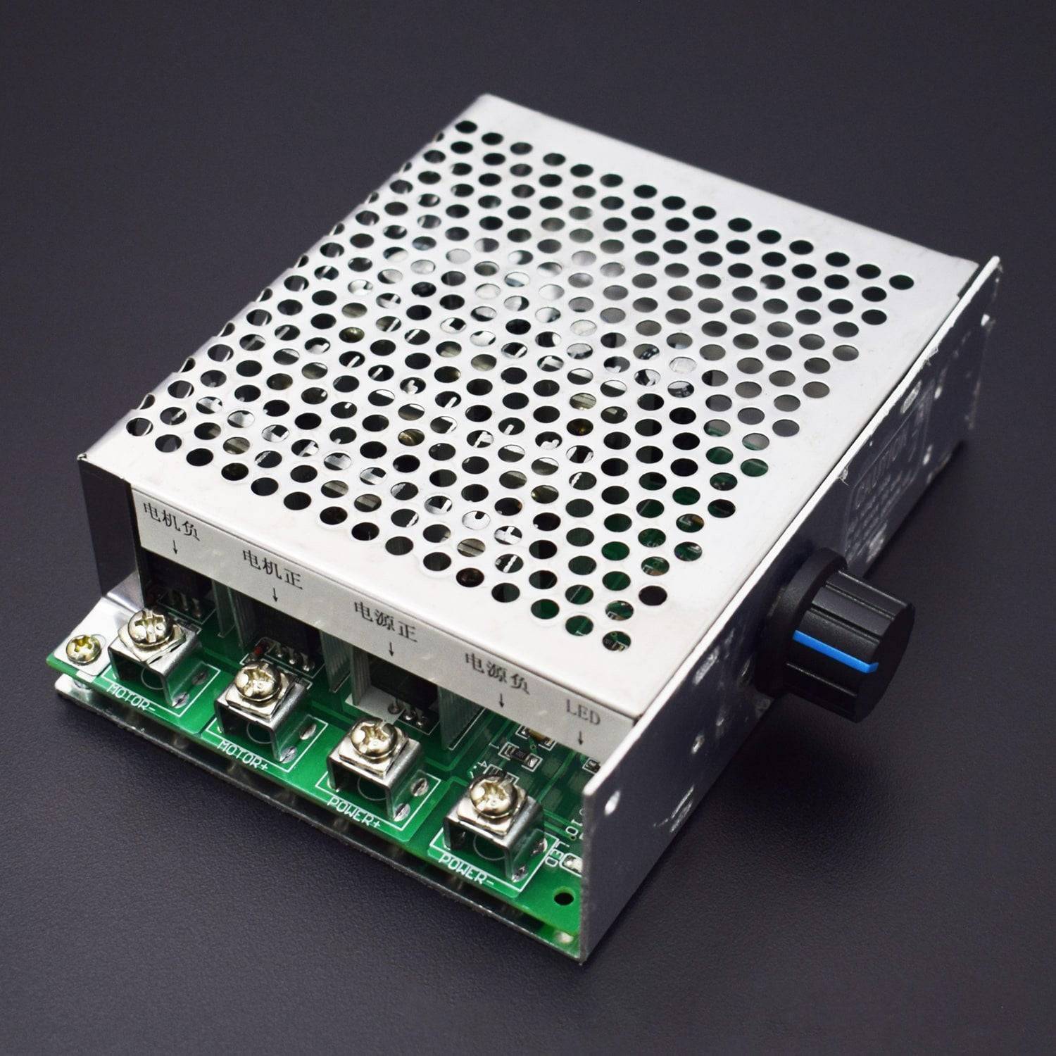 PWM DC Motor Speed Controller 10-55V 60A Motor Drive Module Controller Stepless Speed Switch - RS1079