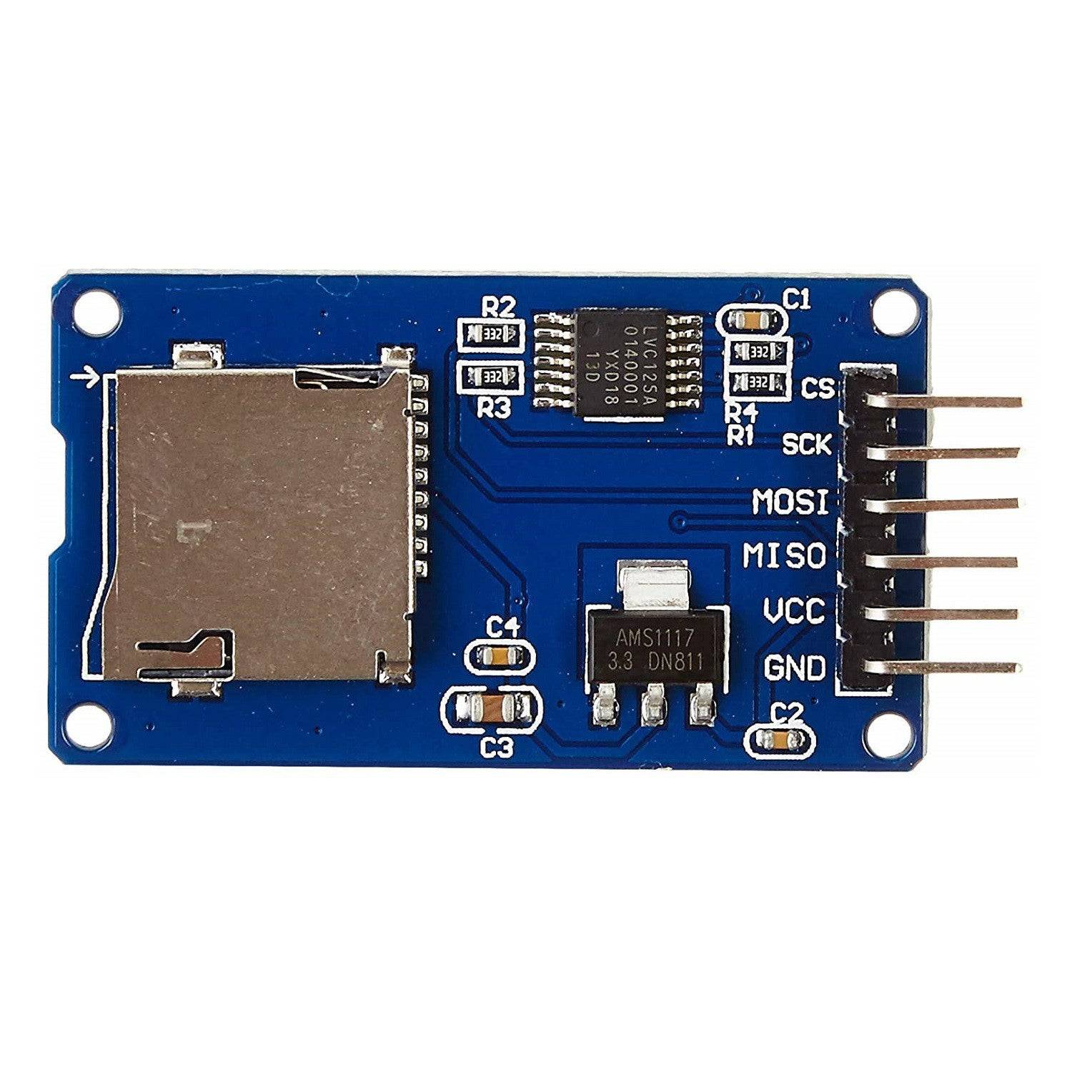 Micro SD Card Module Slot Socket Reader for Arduino UNO R3 Mega 2560 Nano - AR031