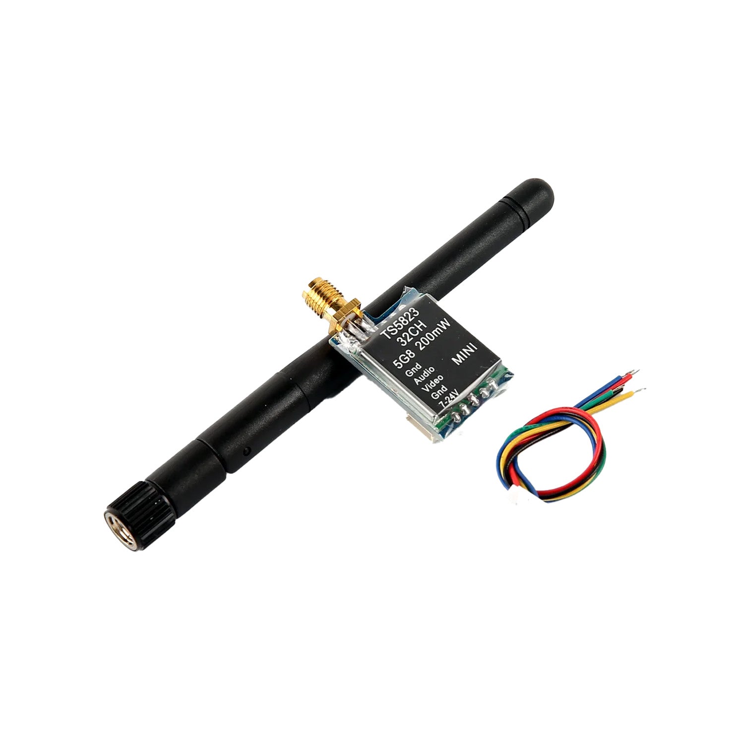 TS5823 5.8G 32 Channel Transmitter TS5823 5.8G 200Mw 32 Channel Long-Range Wireless Video And Audio Transmitter For FPV Drone - RK077