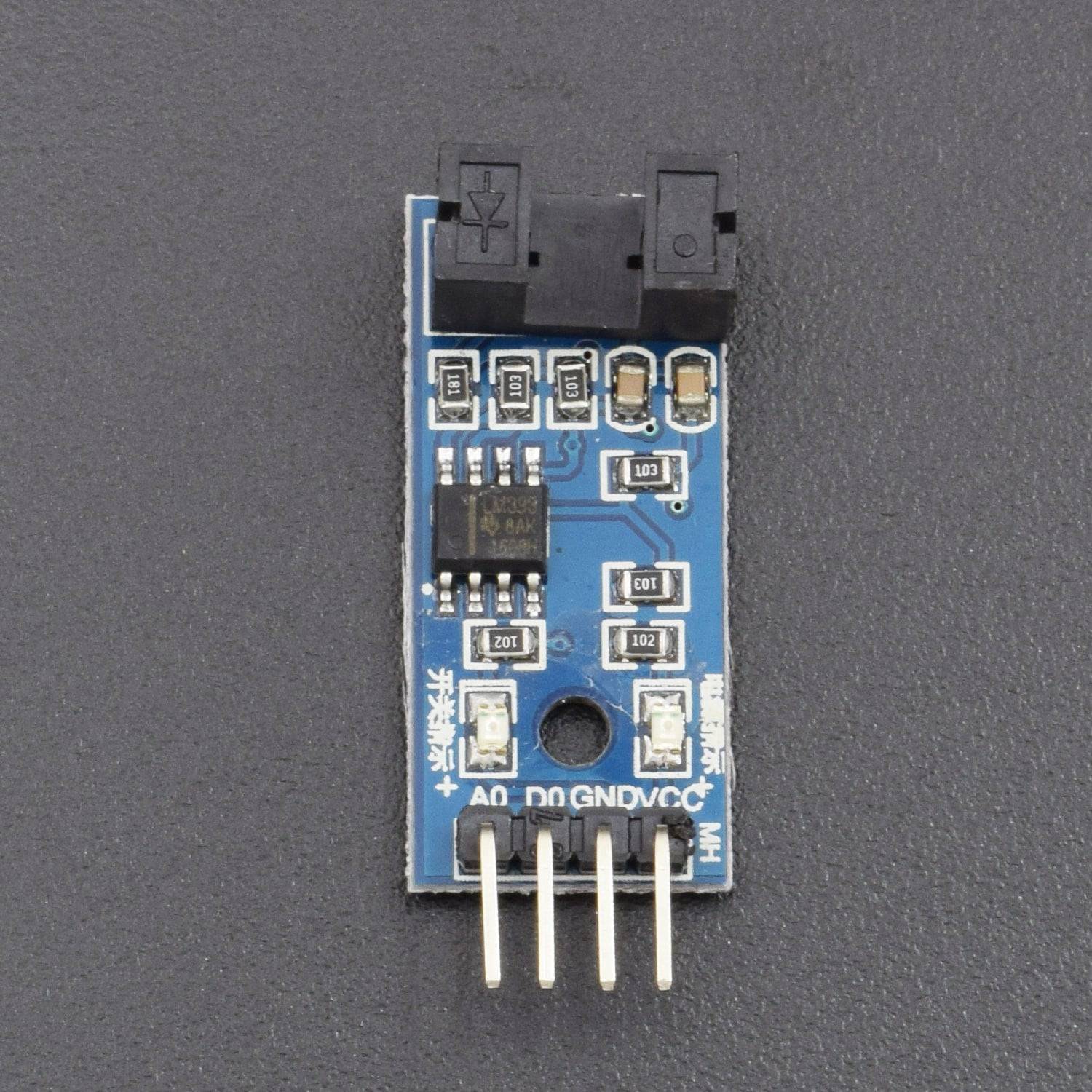 Speed Measuring Sensor Counter Motor Test Groove Coupler Module For Arduino - RS283