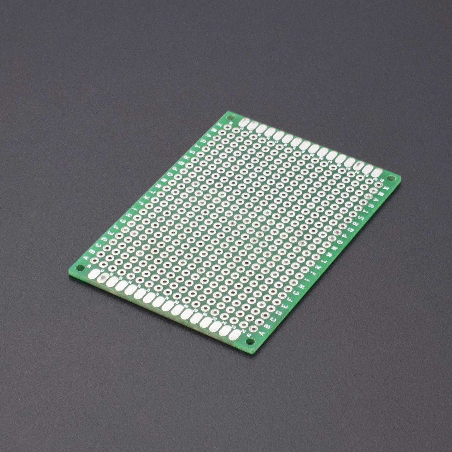 5x7 CM PCB Double Sided Universal Printed Circuit Breadboard For Arduino Projects DIY Soldering - NA198