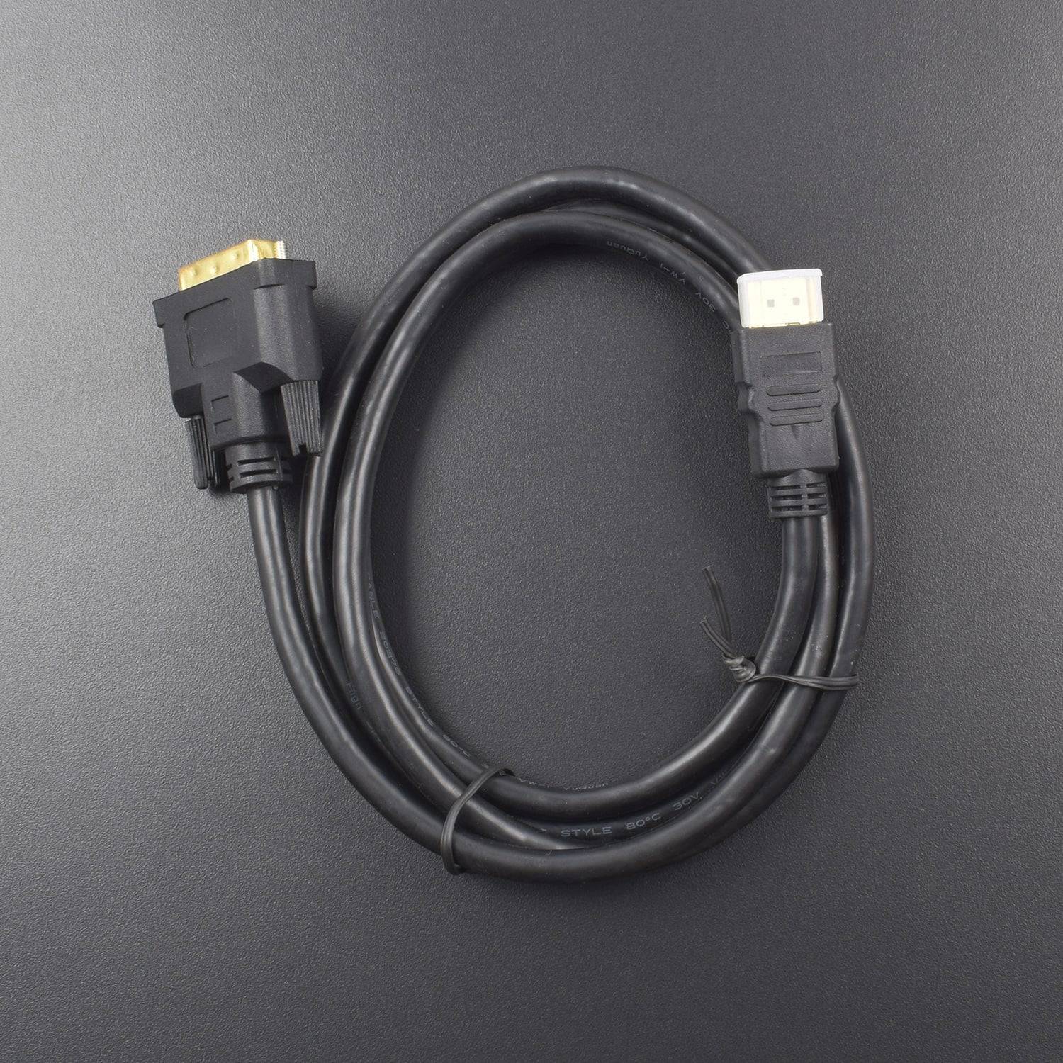 DVI-2-HDMI Gold Plated HDMI to DVI Cable - RC044