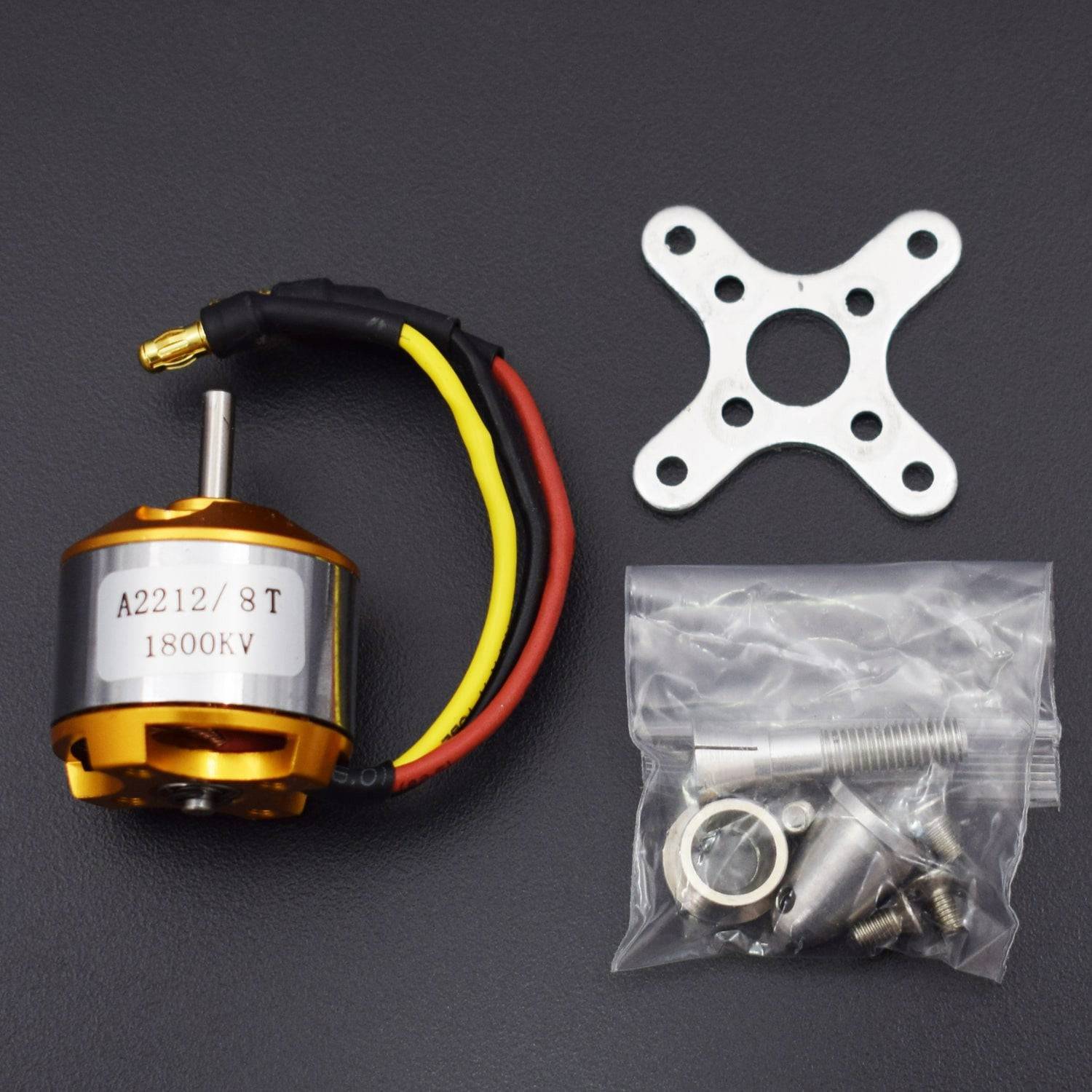 A2212/13T 1800KV BLDC Airplane Out runner Brushless Motor - RC026