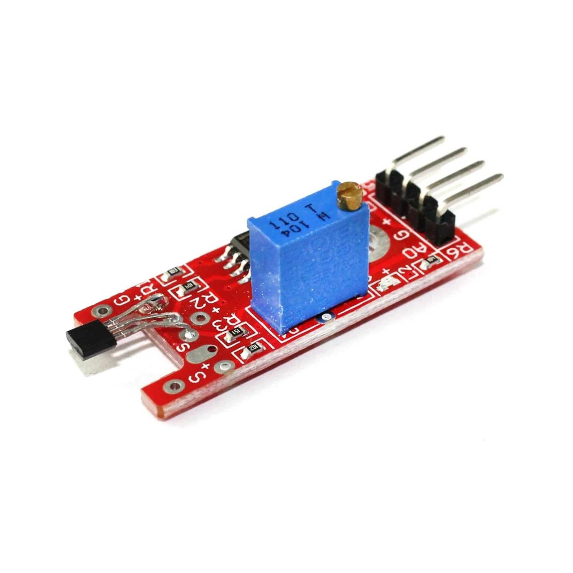 Linear Magnetic Hall Sensor Effect Sensor Module Hall Effect Switch Speed Counting Sensor Module compatible with Arduino, Raspberry Pi, ESP8266 Boards - AB008