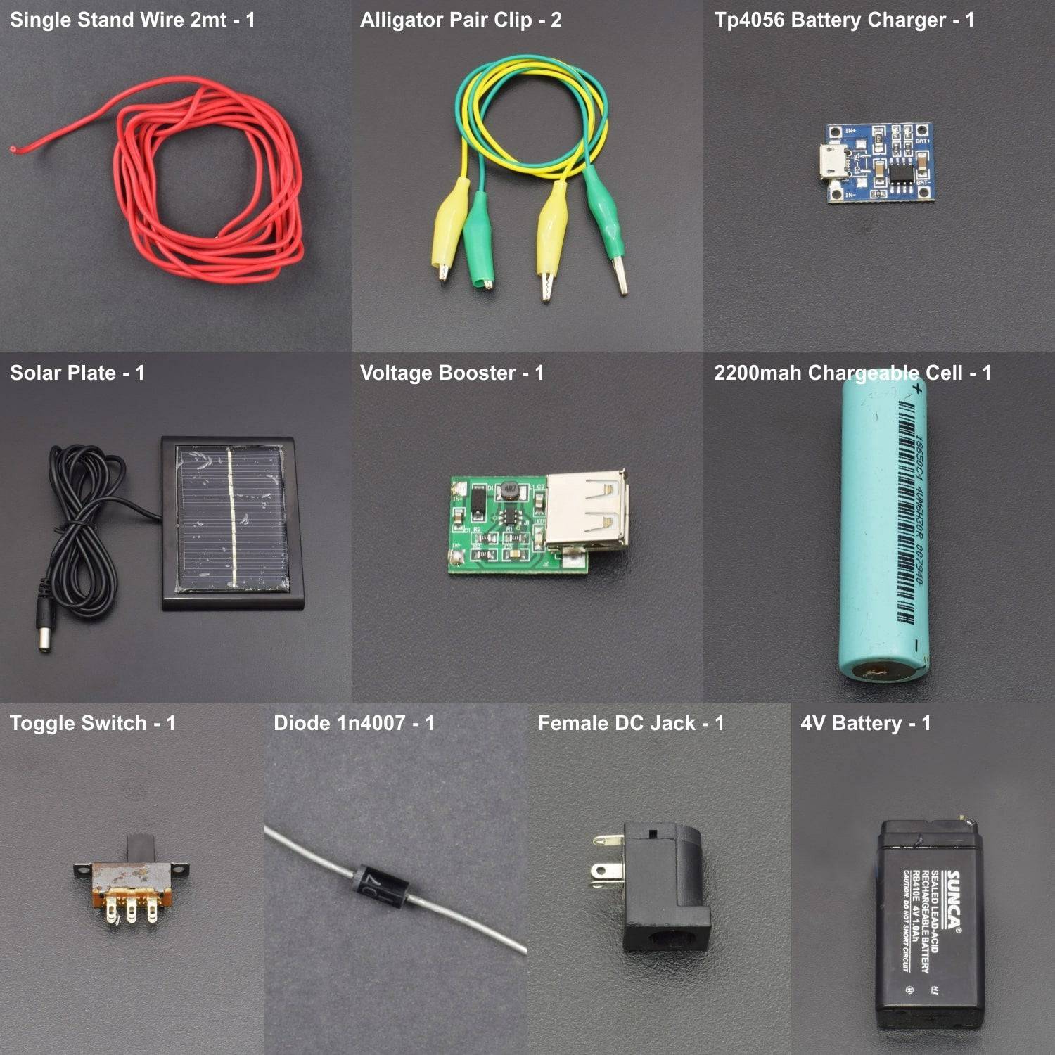 Make a solar battery charger using solar plate voltage booster & TP4056 - KT781