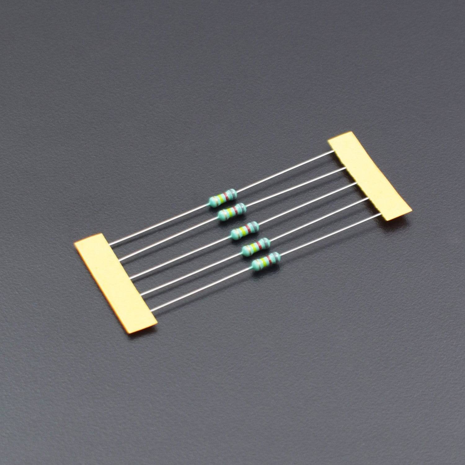 120 Ohm Resistance 1/4W Power Rating 5% Tolerance