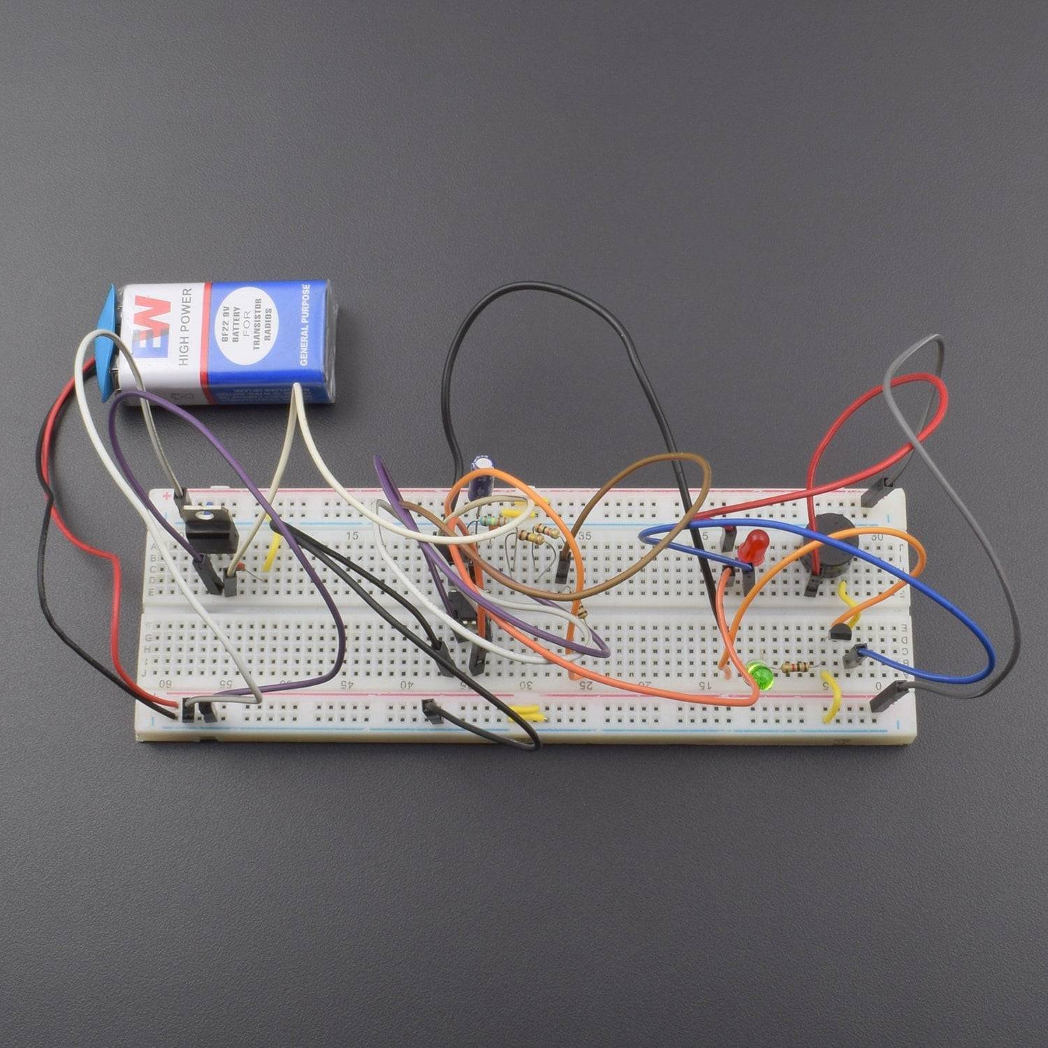 Making a Break failure Indicator using 555 Timer IC - KT954