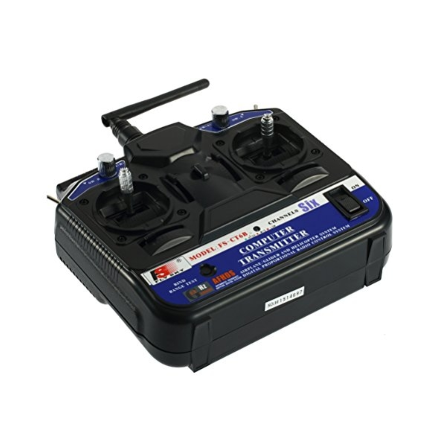Fly Sky FS-CT6B Transmitter 6CH 2.4GHz Radio Set System RC Transmitter With RX FS-R6B Receiver - RS128/RS9479