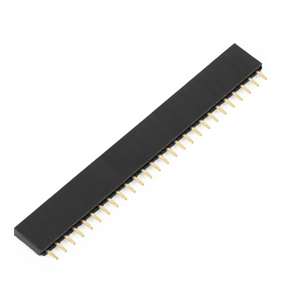 40-Pin Female Header Connector 2.54mm Single Row for PCB Mounting – Arduino & Raspberry Pi Compatible | REES52 India - RK020