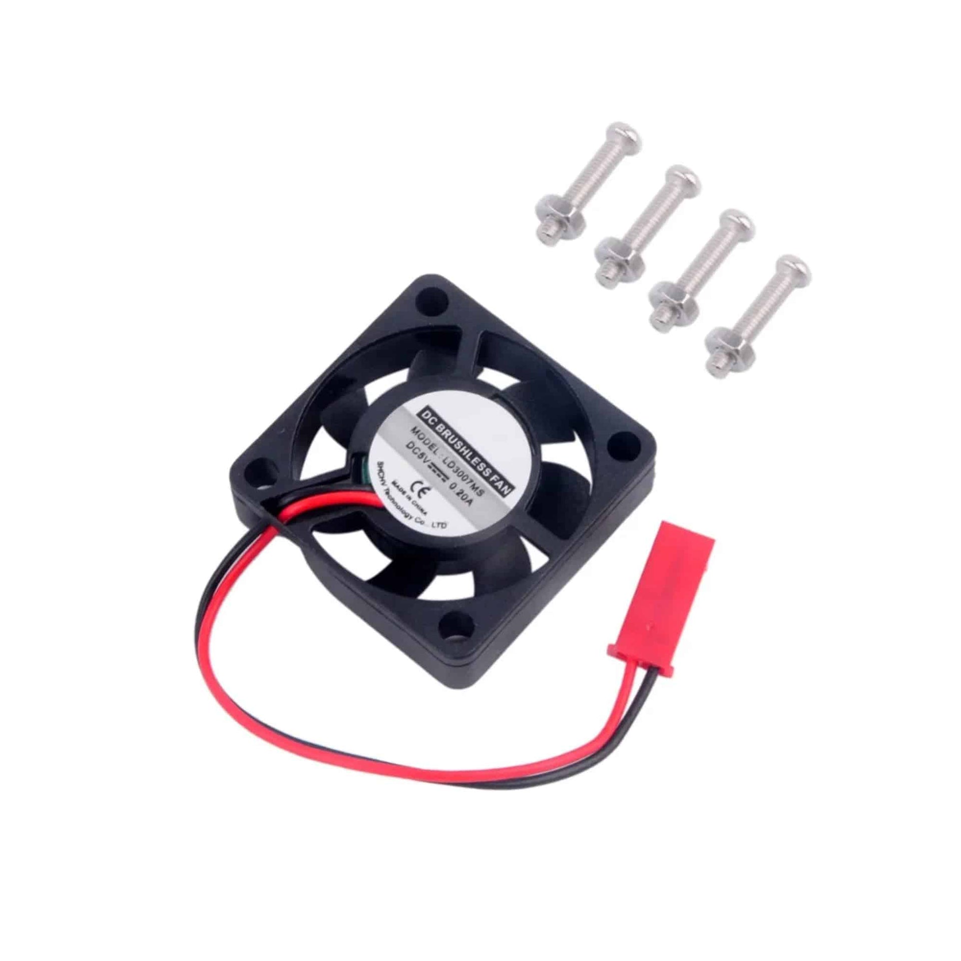 Raspberry Pi Small Cooling Fan 5V Brushless CPU Cooling Fan Low Noise for Raspberry Pi 4/3/Zero - RP106