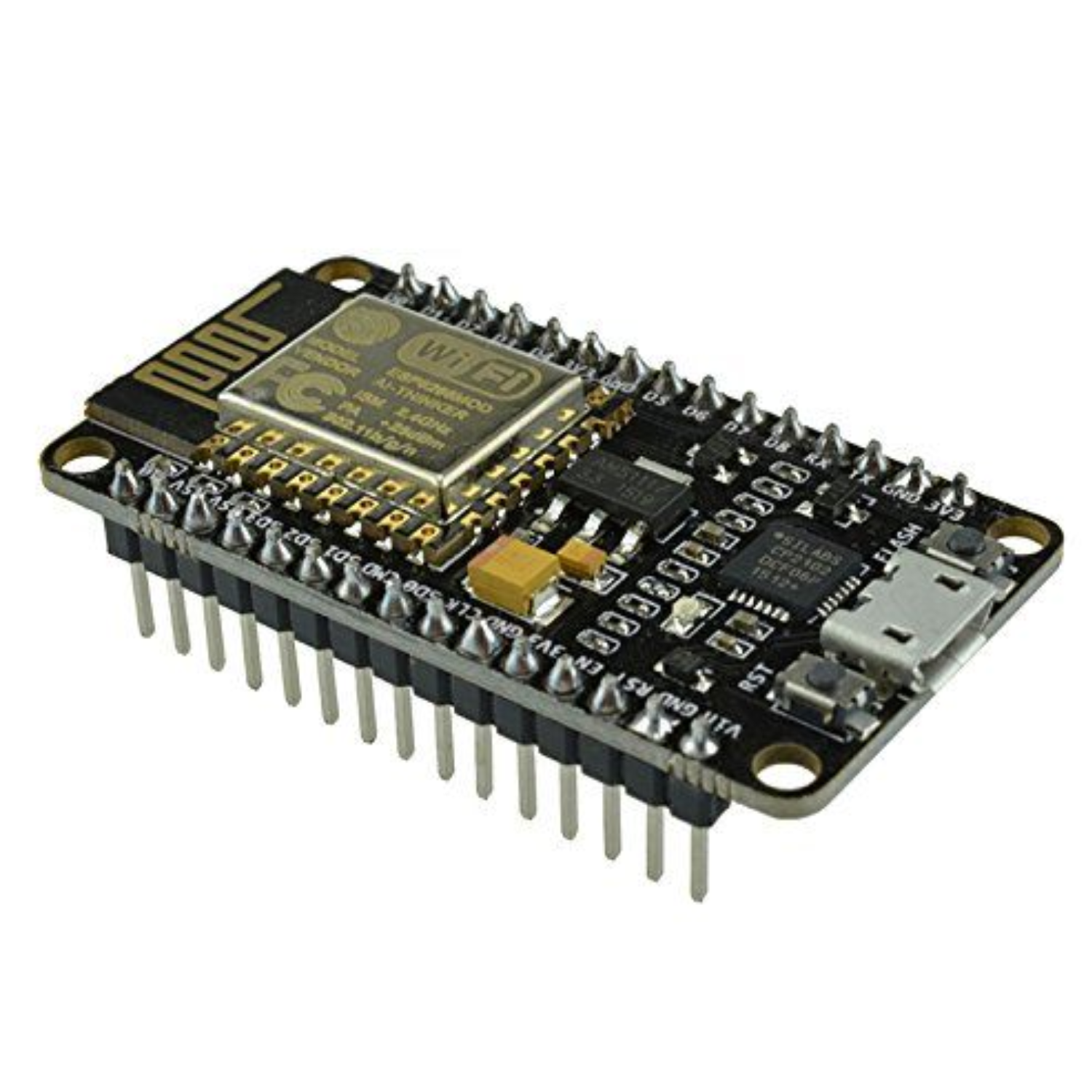 NodeMCU ESP8266 AMICA CP2102 WiFi Development Board For IoT, Arduino & Smart Home - RS344