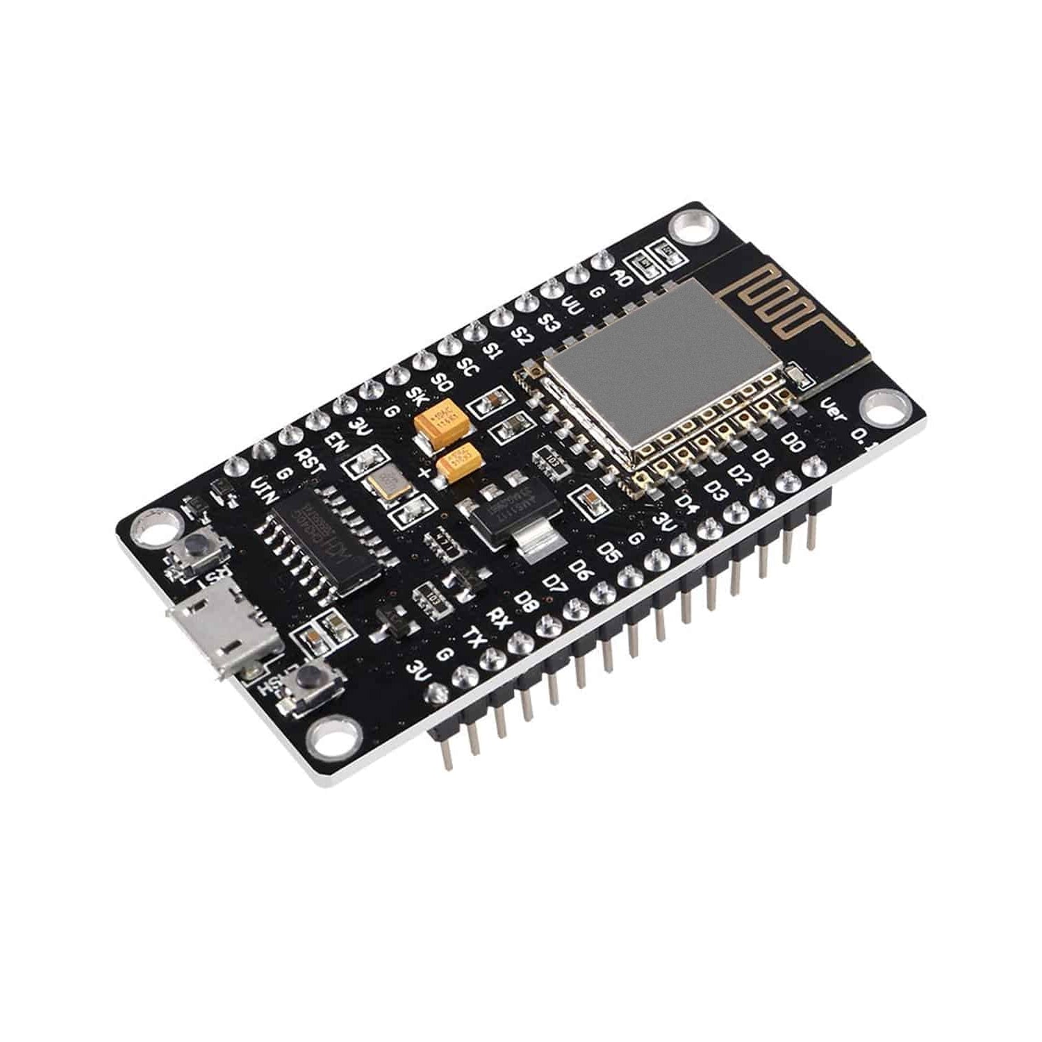 NodeMCU ESP8266 WiFi Module CH340 USB Development Board For Arduino & IoT Applications - NA011