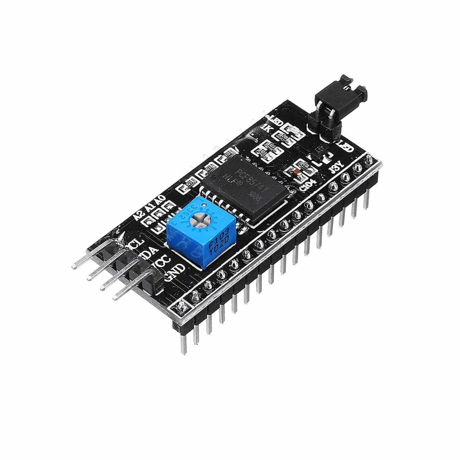 I2C Module IIC I2C TWI SPI Serial Interface Board Module Port for Arduino LCD1602 Display - AA134